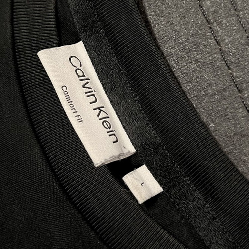 Calvin Klein men's T-shirt, black, size L