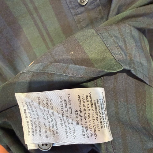 Gant shirt size M like new, multicolored