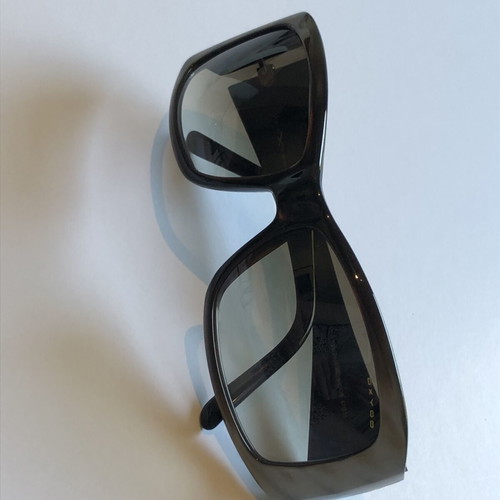 OXYDO Pauline sunglasses like new, shiny black with grey metallic