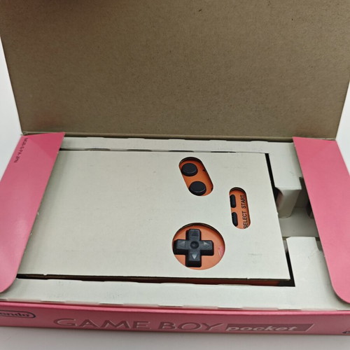 Game Boy Pocket Nintendo console used with original box and manual
