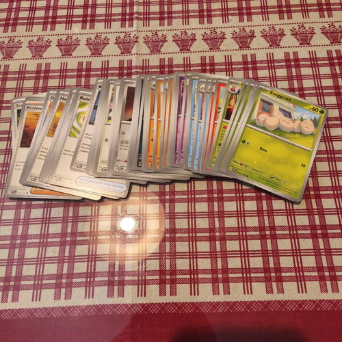 Pokémon cards from Prismatic Evolutions set, 54 singles, like new