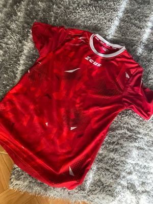 Zeus football kit like new, size M, white and red