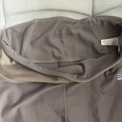 Admiral sports set leggings and bustier like new, beige and brown