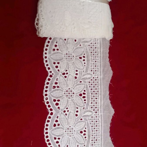 White lace new 12 meters by 10 centimeters width