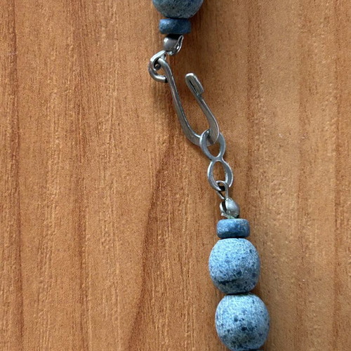 Set of 2 summer necklaces like new with turquoise and white beads