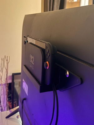 Βάση τηλεόρασης για Nintendo Switch 2 σαν καινούργια, VESA 300