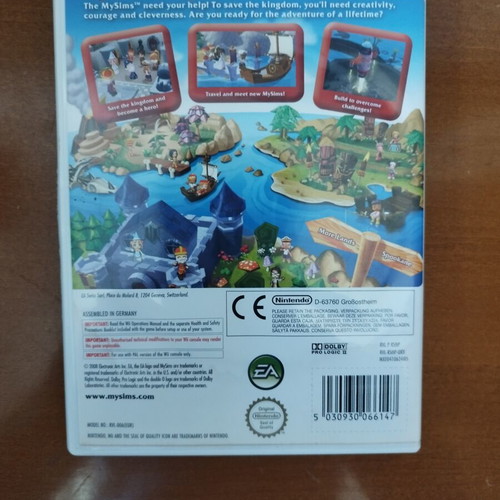 MySims Kingdom Nintendo Wii game like new