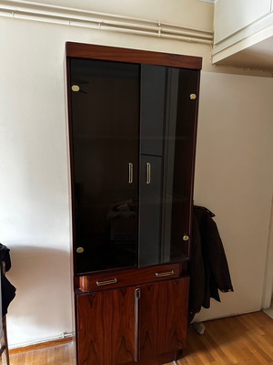 Showcase used with defect on door