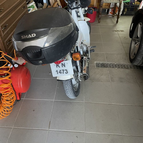 Honda Chaly 1982 used, 50 cc white moped