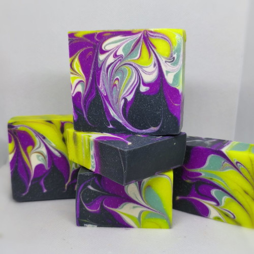 Handmade decorative aromatic soap "Northern Lights"