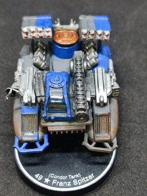 Mechwarrior Franz Spitzer Condor Tank #128 like new