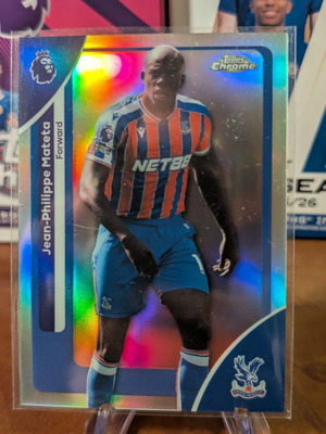 Topps Chrome Premier League κάρτα Jean-Philippe Mateta Refractor σαν καινούργιο