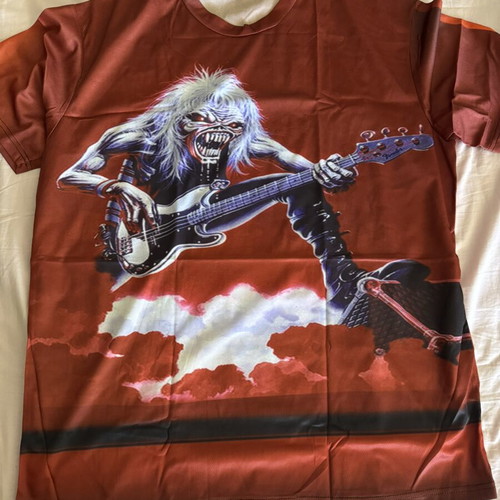Iron Maiden T-shirts new, pack of 4, polyester mesh