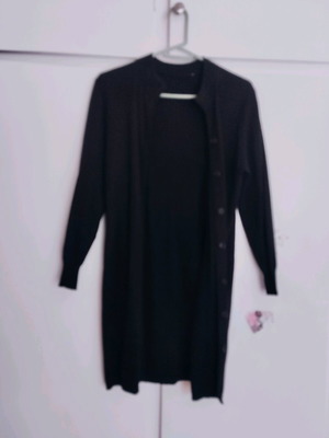 Woolen women's cardigan Medium like new, black