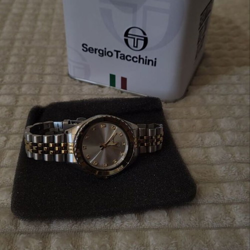 Sergio Tacchini wristwatch 40mm like new, water resistant