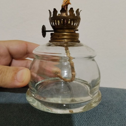 Oil lamp used