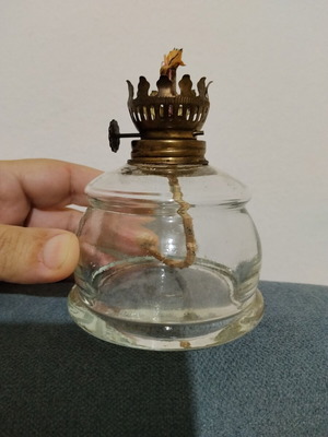 Oil lamp used