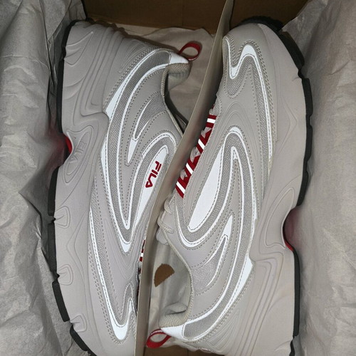 Fila Actix sneakers size 44 new, white and red