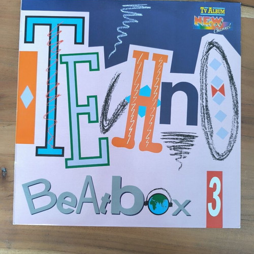 Techno Beatbox Vol. 3 vinyl LP like new, electronic music compilation