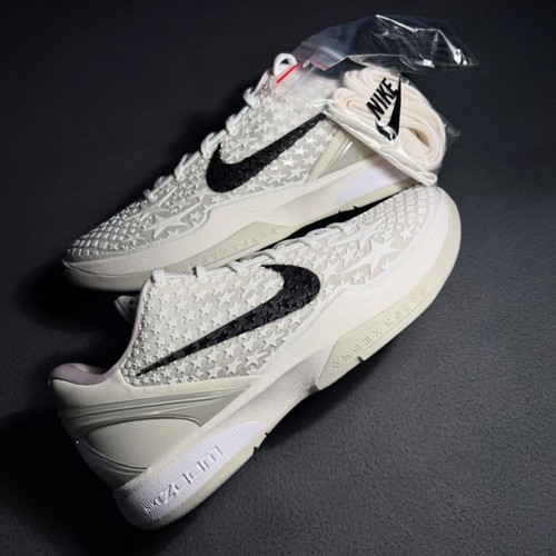 Kobe 6 All-Star sneakers new, Nike, size 43 EU, black and white
