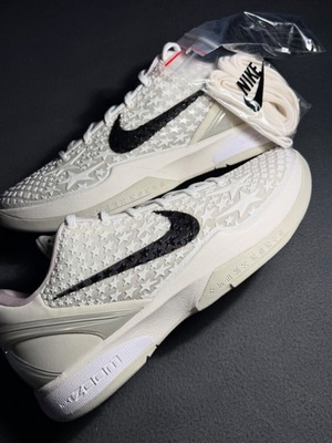 Kobe 6 All-Star sneakers new, Nike, size 43 EU, black and white