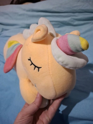 Plush unicorn 40cm like new, very soft material