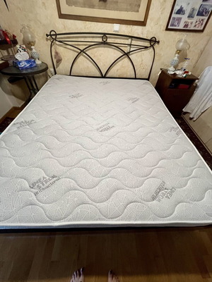 Linea Strom Focus mattress 160x200x21 cm new, pocket springs, antibacterial fabric