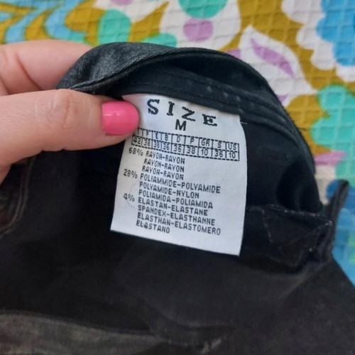 Skinny pants leggings used, gray, size M