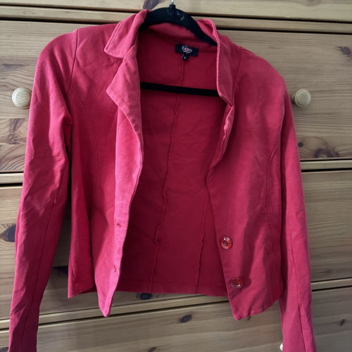 Blazer size L like new, red