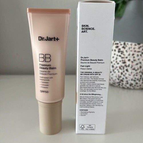 Dr.Jart+ BB Premium Beauty Balm SPF 50 like new, shade fair-light