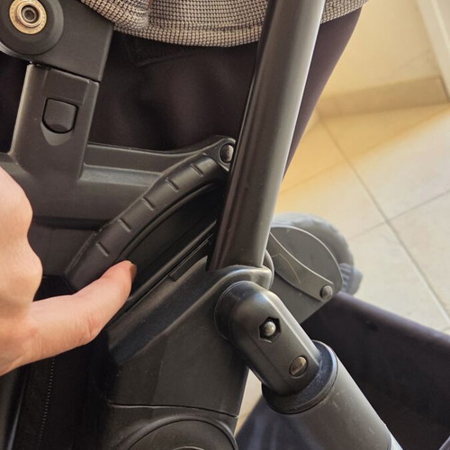 Bebe Stars Belize 3-in-1 stroller used, with bassinet and car seat