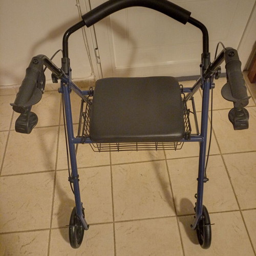 Wheelchair with brakes for co-driver new