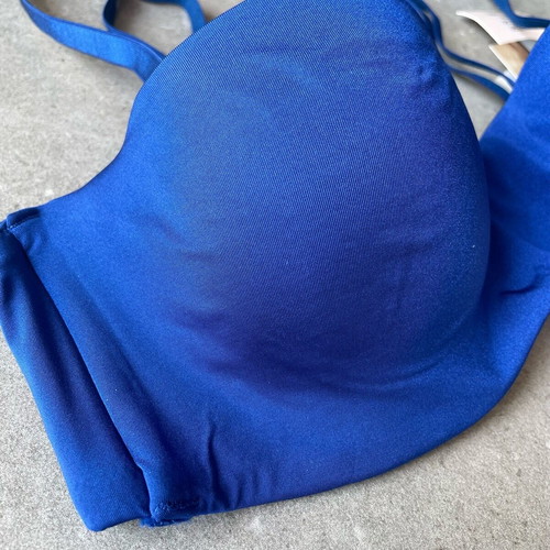 Balconette bra new, blue, H&M
