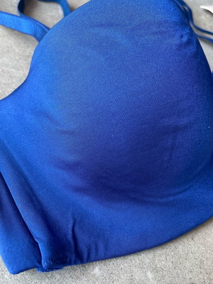 Balconette bra new, blue, H&M