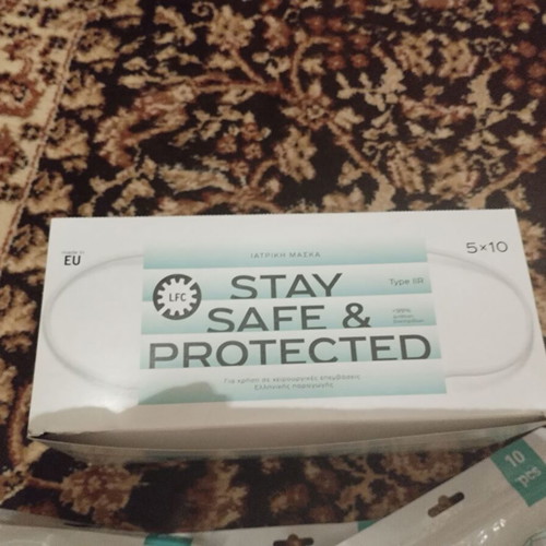 Surgical masks new, set of 80 with KN95 and simple masks