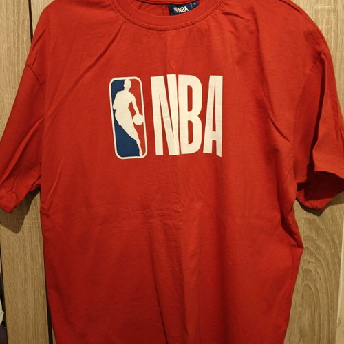 Men's NBA short-sleeve cotton t-shirt DeFacto like new, red size M