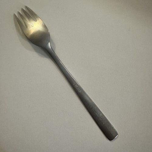 Vintage German Restaurant Holstenbräu Fork Chromanit