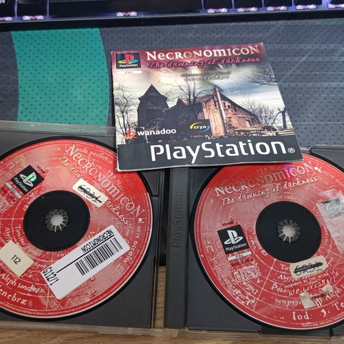 Necronomicon PS1 game, complete, good condition