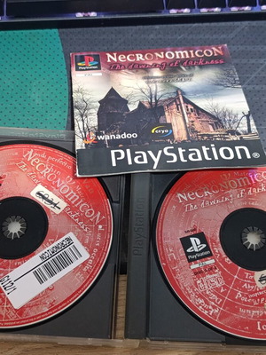 Necronomicon PS1 game, complete, good condition