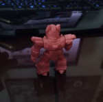 Teratomachos pink dog figure used