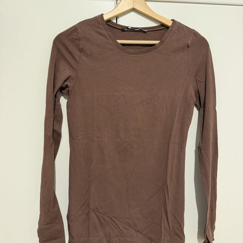 Stradivarius blouse size M used, brown
