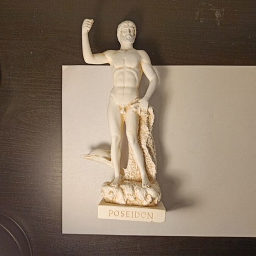 Poseidon statue like new flawless
