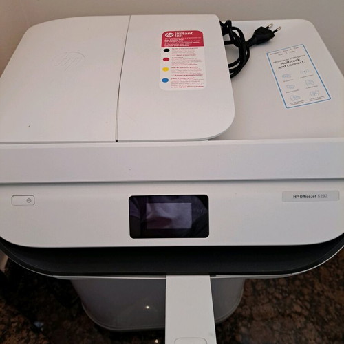 HP Officejet 5232 printer used, color multifunction inkjet