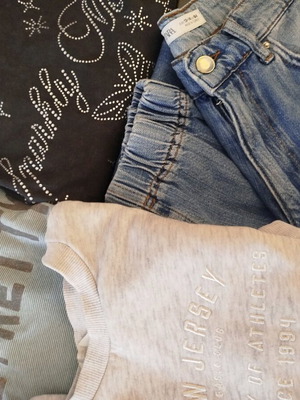 Clothes pack size 13-14 like new Zara gray and blue