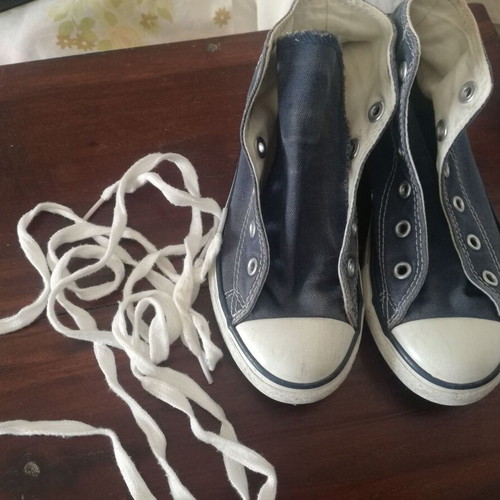 Converse All Star sneakers used, size 31 1/2, blue
