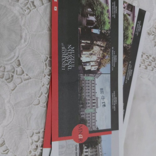 Museum tickets like new, set of 19