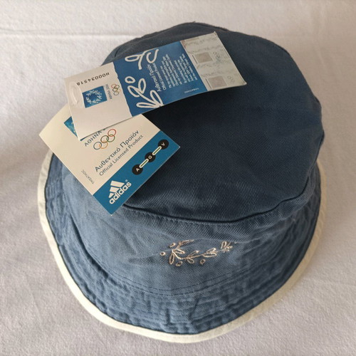 Athens 2004 Adidas hat new, authentic size 56 cm