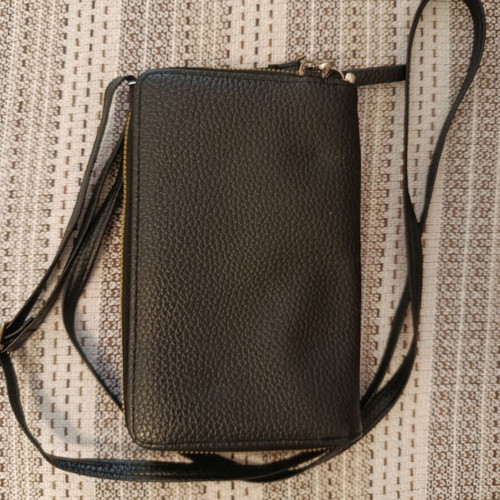 Wallet crossbody bag black like new