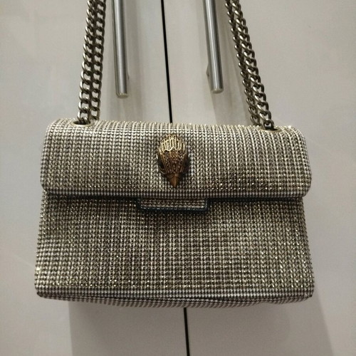 Kurt Geiger Kensington handbag like new, gold color