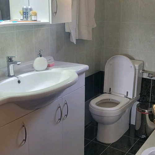 Maisonette furnished with 4 bedrooms, fireplace, garden, view in Ileia